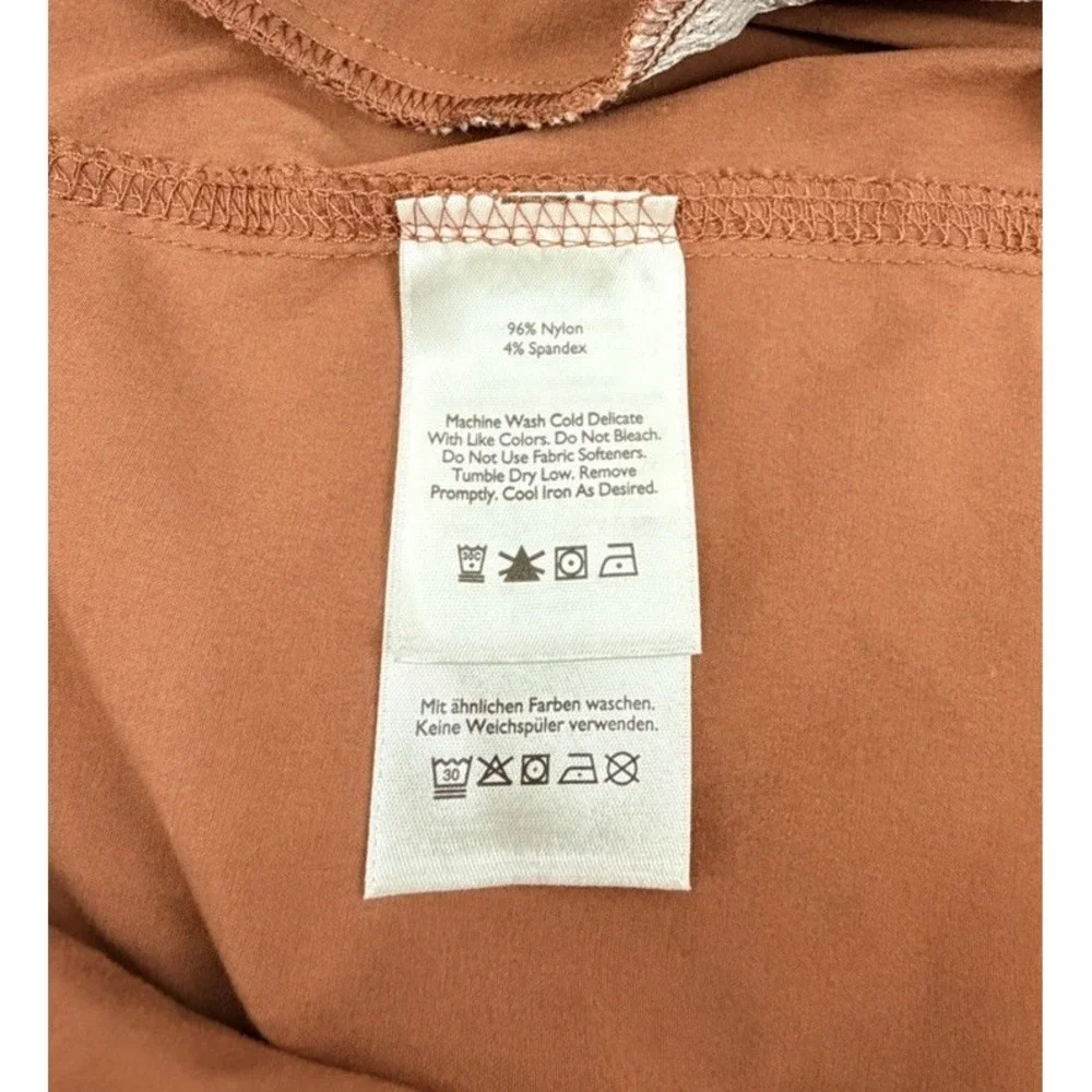 Eddie Bauer TraveX Shorts Mens 35 Burnt Orange 9